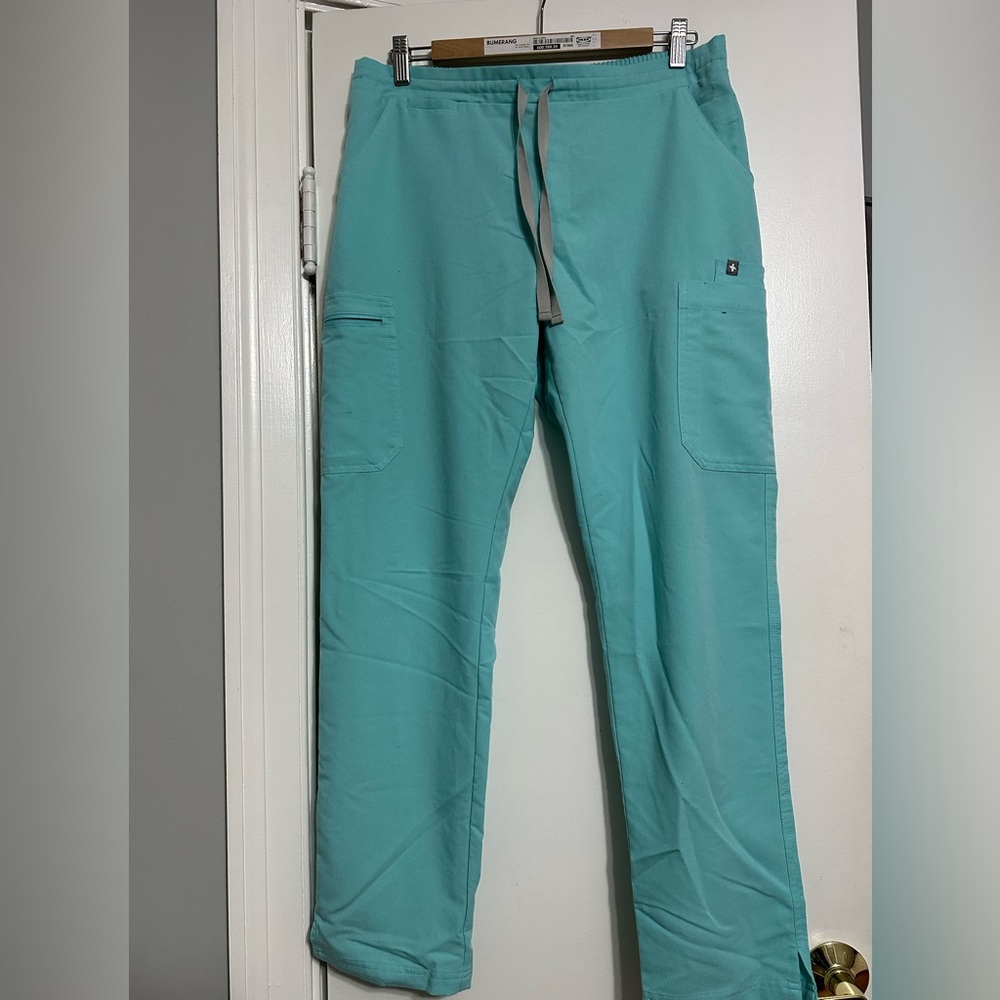 Turquoise Scrub Pants (Medium)
